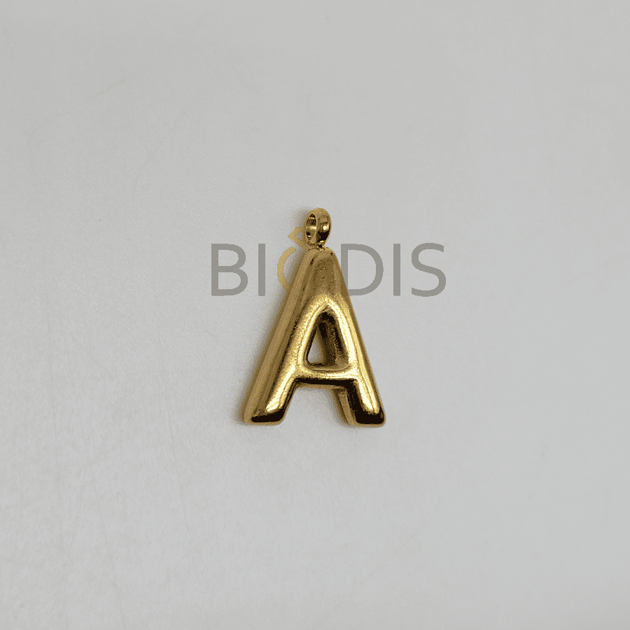 Alternative view of LE_3D_13#_D Letra 3D 13mm dorada