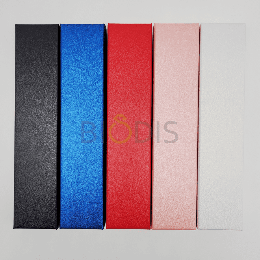 WT421B 12 uds. caja de cartón 4X12cm con interior blanco