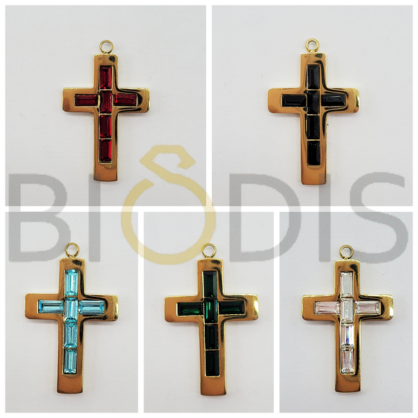031265 Colgantes de acero / Cruz