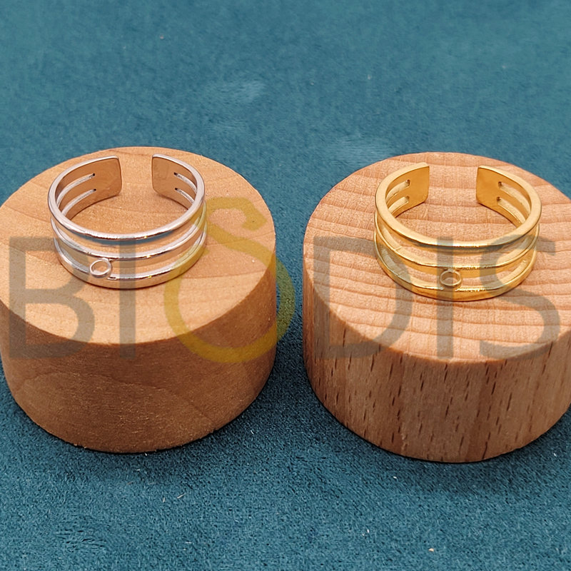 GZ11-4 Anillos con anilla para poner colgantes