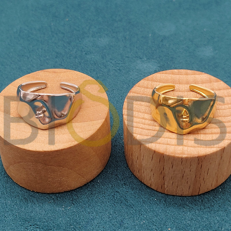 GZ11-6 Anillos con anilla para poner colgantes