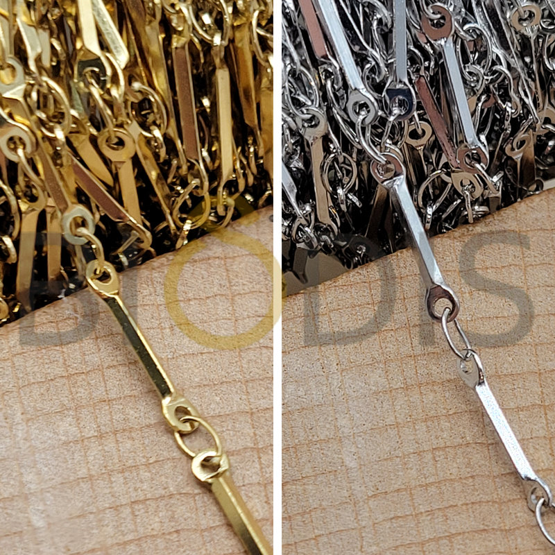 L0247 Cadenas de acero de palitos cuadrados
