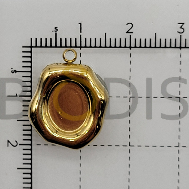 Alternative view of 031595 Colgantes de acero/ Forma irregular / Base